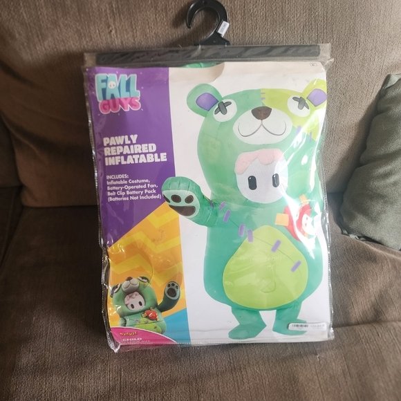 Spirit Pawly Repaired Fall Guys Inflatable Costume - Picture 2 of 4